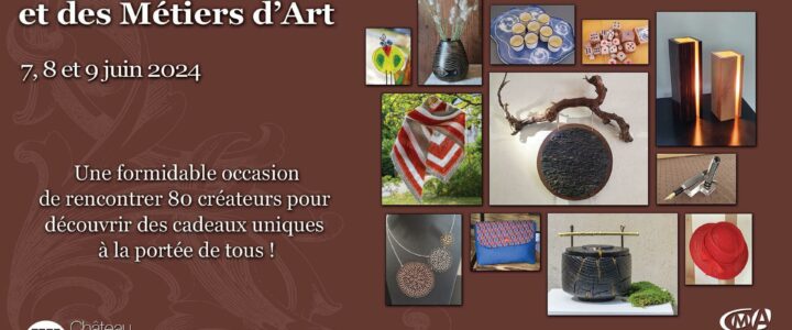 Fête de la création et des métiers d’art – Saint Jean de Beauregard – 7 au 9 juin 2024